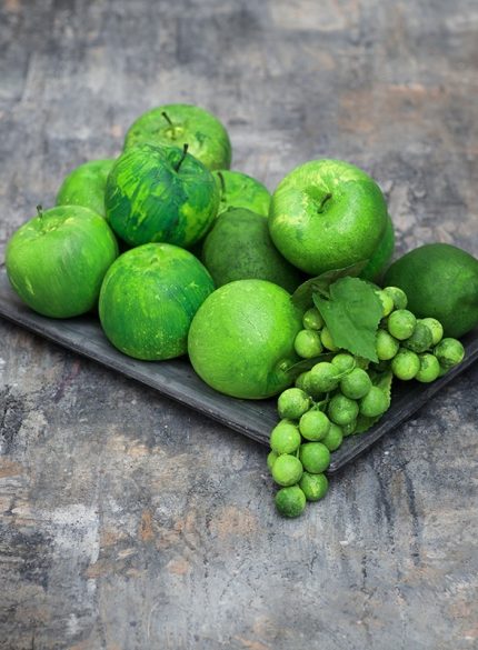 Green fruits 3D
