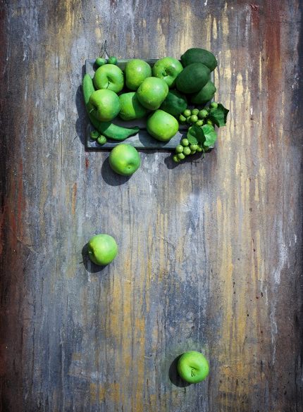 Green fruits 3D