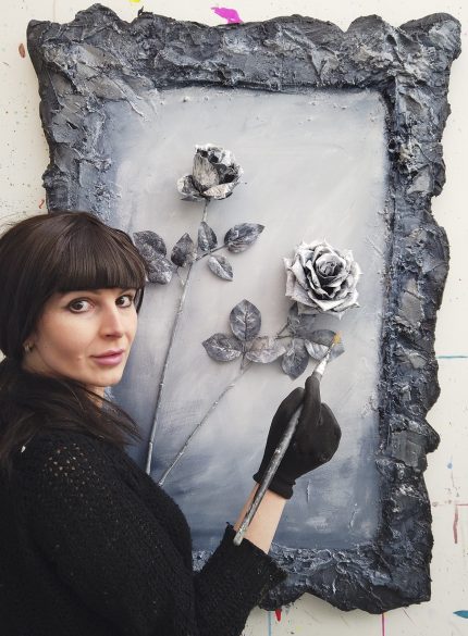 My private window to the world - roses 3D