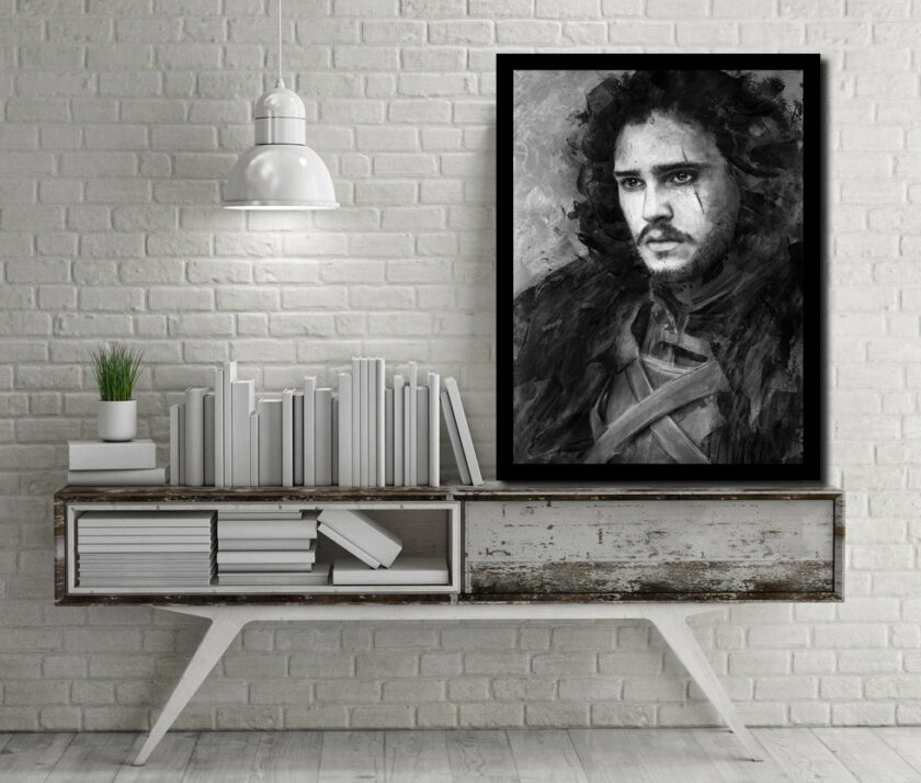 Jon Snow BW - Image 2