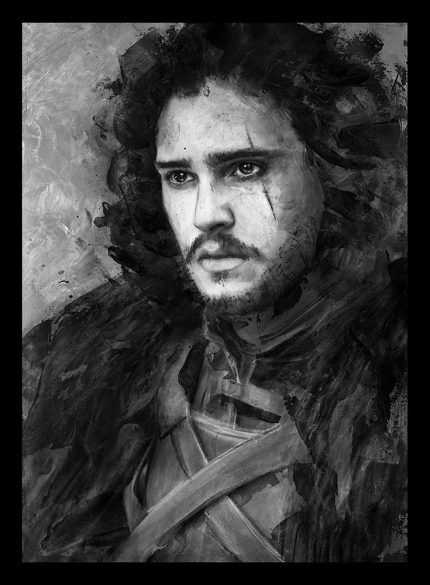 Jon Snow BW