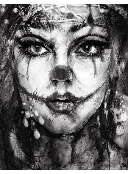 Joker woman 1 BW