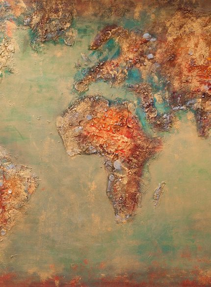 Textured World Map