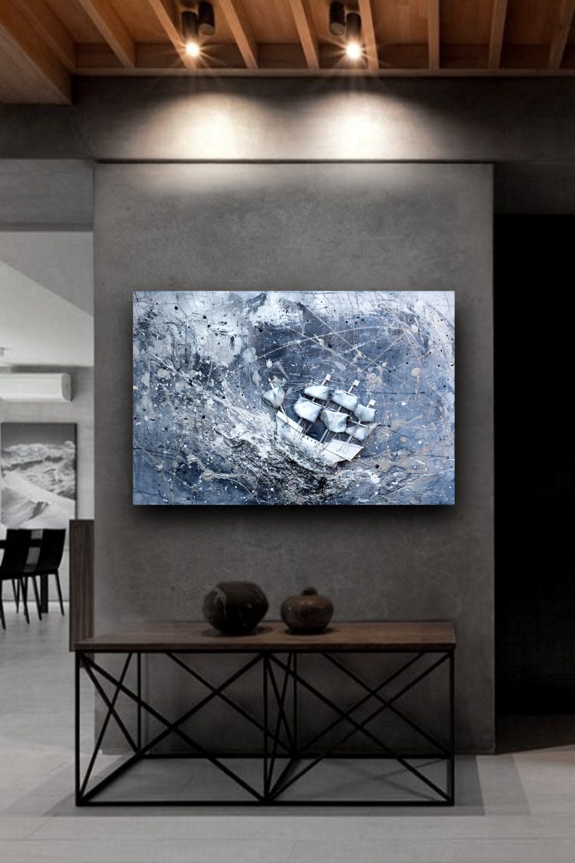 White ship 3D - Image 2