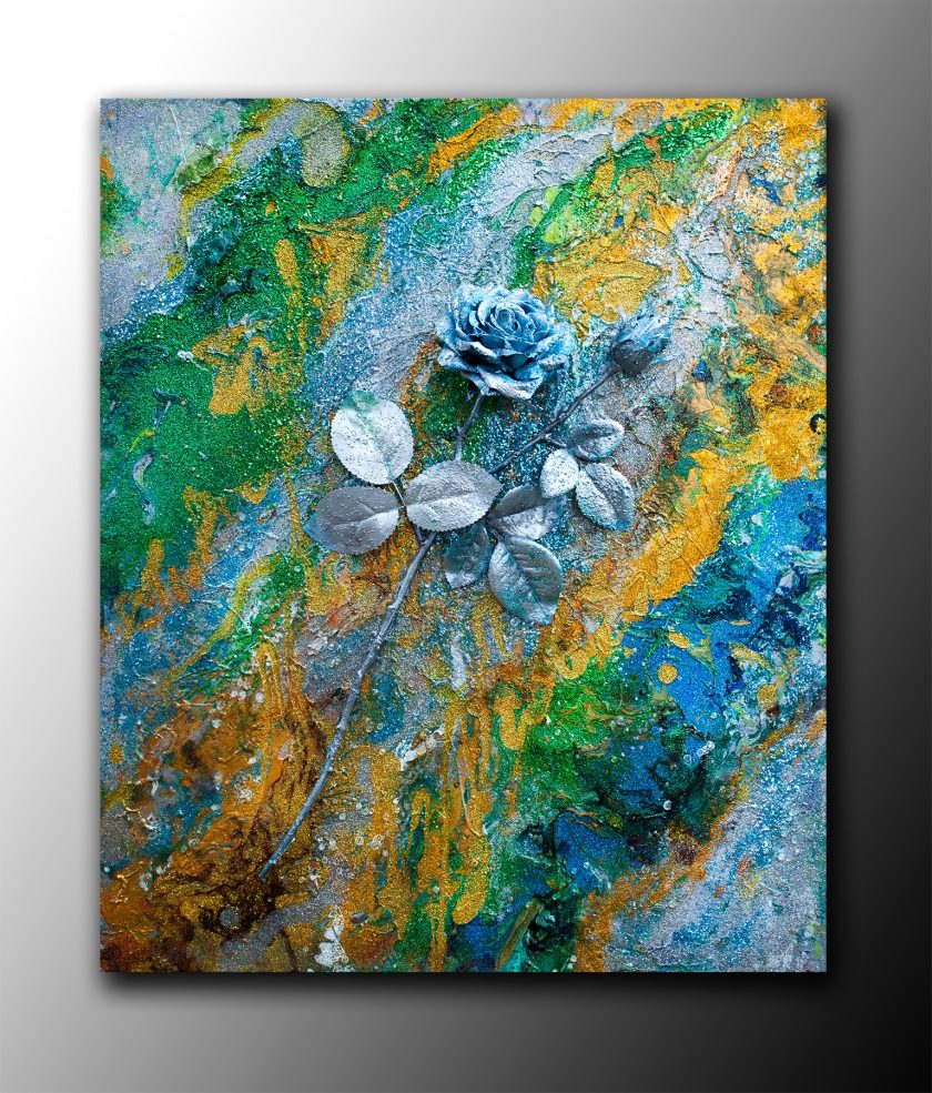 Silver roses 1 3D - Image 5