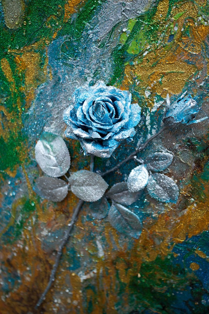 Silver roses 1 3D - Image 6