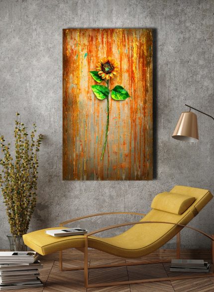 Sunflower 3D Wall Art