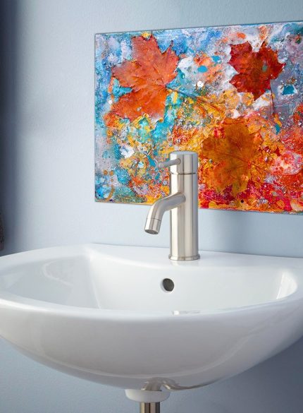 Autumn leaves  -3 Art tiles