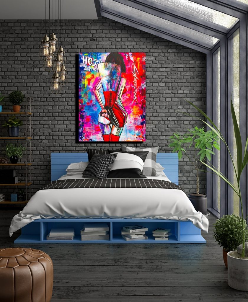 glow in the dark art