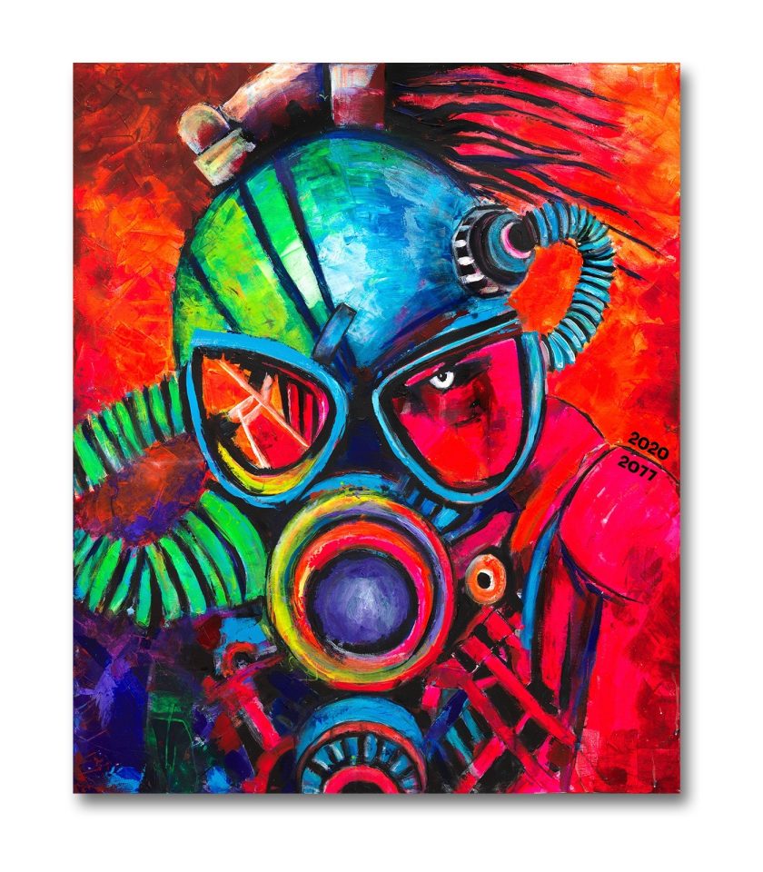 Cyberpunk 2077/2020 UV painting