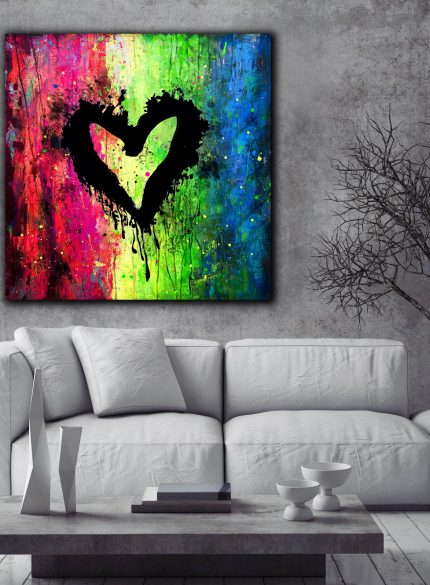 Love UV art painting