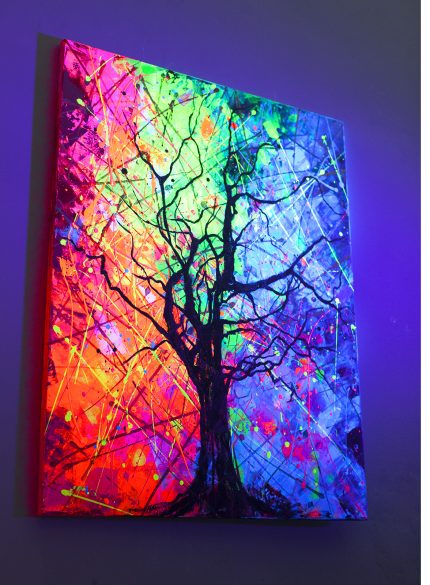 Colourful Tree UV