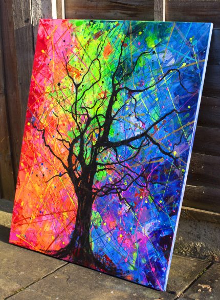 Colourful Tree UV