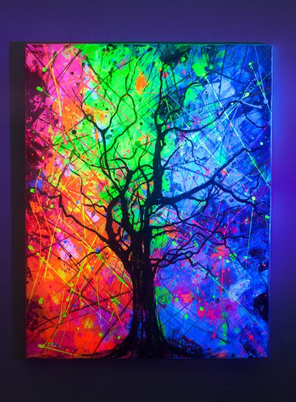 Colourful Tree UV