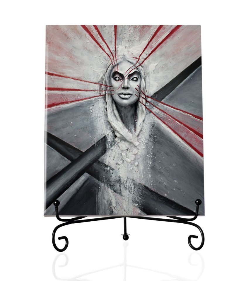 Wolf Woman -Tile