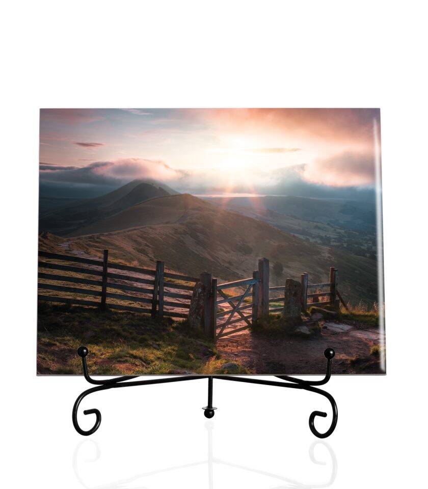 Mam Tor Peak District-Tile