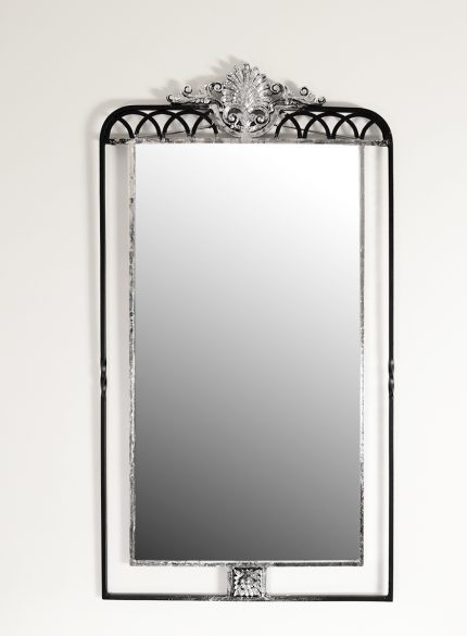 Silver Table and Mirror