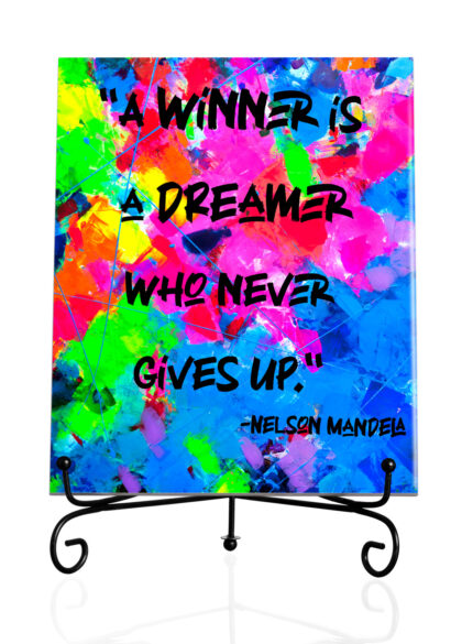 A Dreamer Who Never Gives Up-Tile