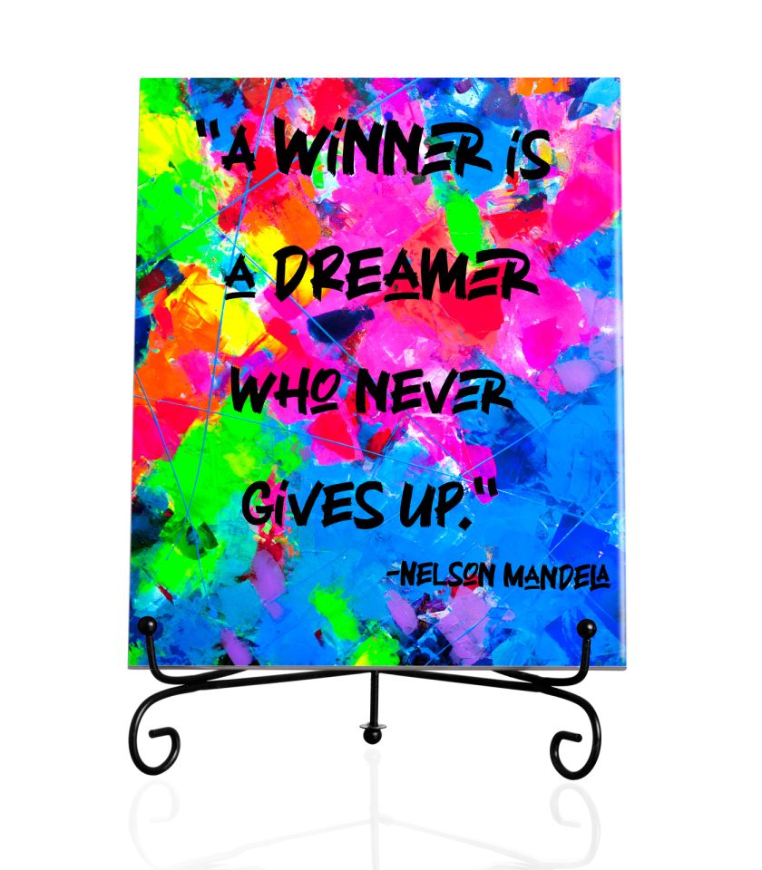 A Dreamer Who Never Gives Up-Tile