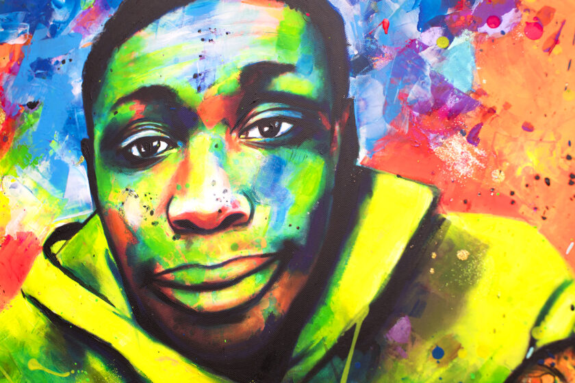 Khaby Lame UV Art Painting - Image 4