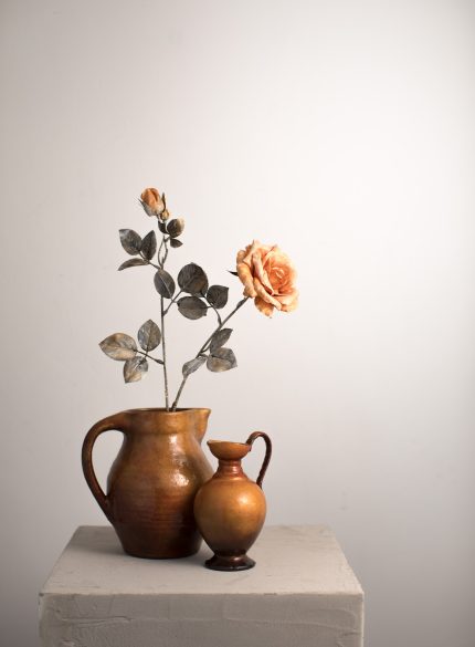 Jug Vases And Rose
