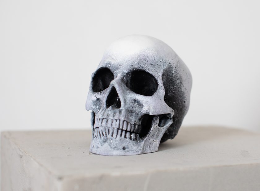 Skull Black And White