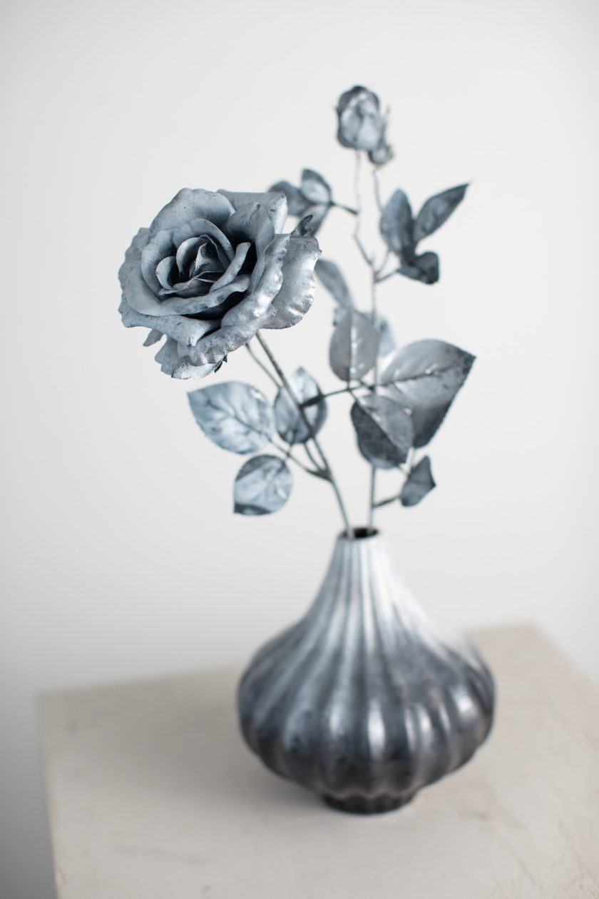 Vase, Rose and Skull - Image 6