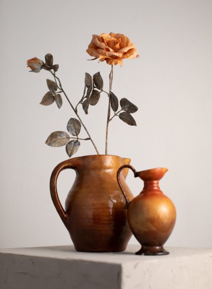 Jug Vases And Rose