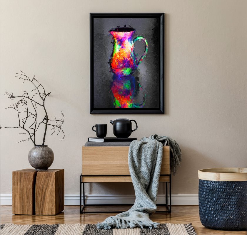 A Colorful jug of luck - Image 3