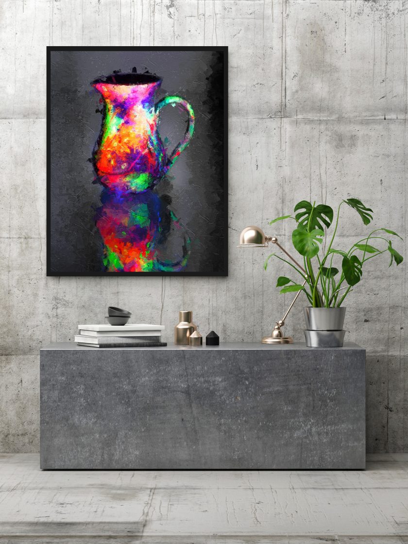 A Colorful jug of luck - Image 5