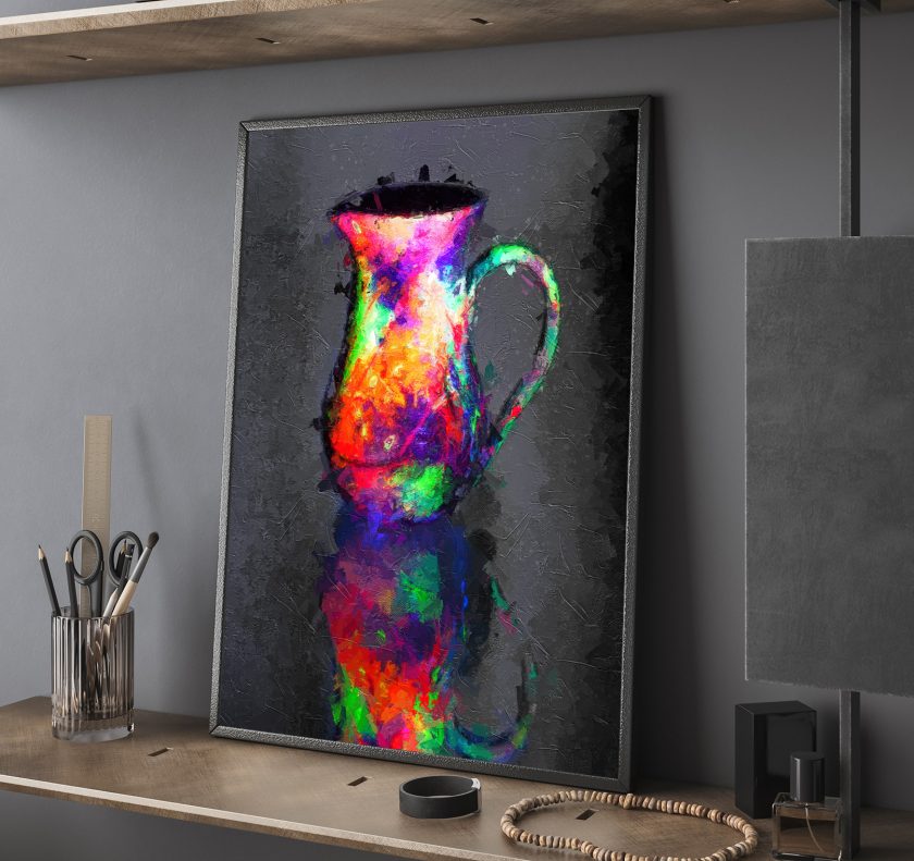 A Colorful jug of luck - Image 2