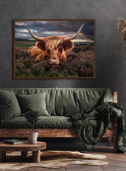 Highland cow -Peak District