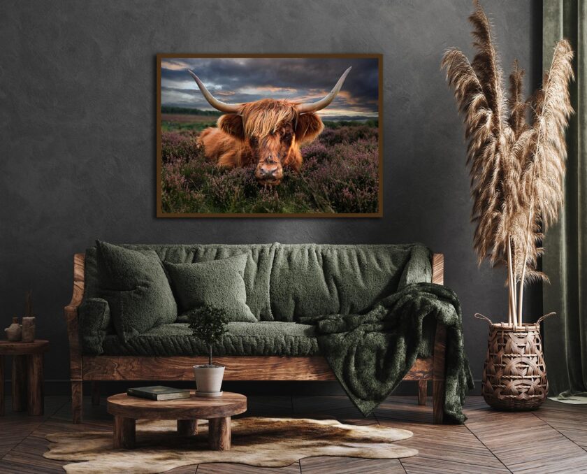 Highland cow -Peak District - Image 3