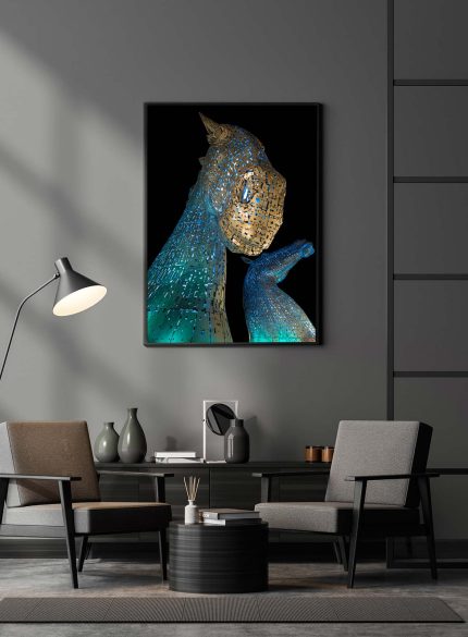 The Kelpies horses II