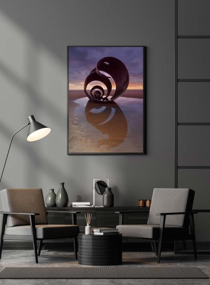 Mary's Shell -Pink Sunset II