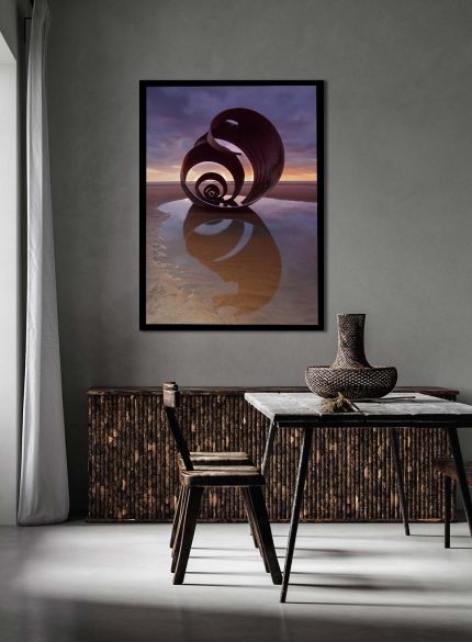 Mary's Shell -Pink Sunset II