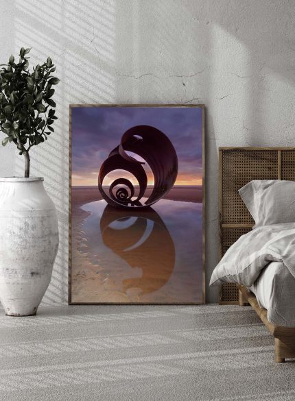 Mary's Shell -Pink Sunset II