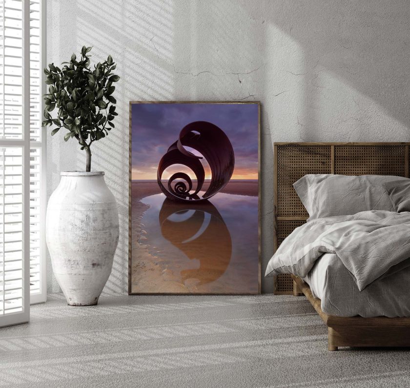 Mary's Shell -Pink Sunset II - Image 3