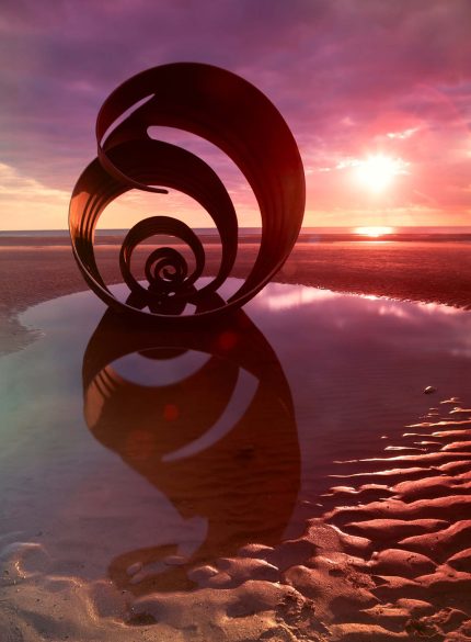 Mary's Shell -Pink Sunset