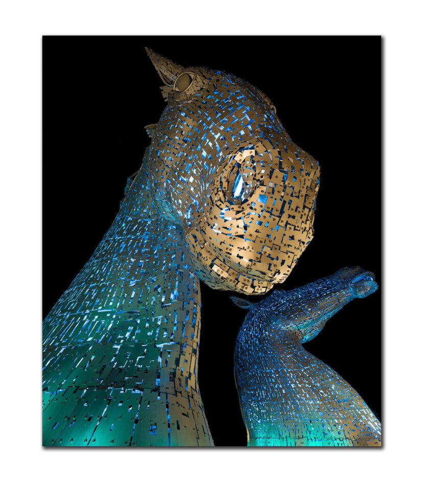 The Kelpies horses II