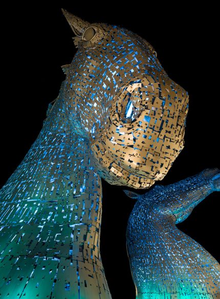 The Kelpies horses II