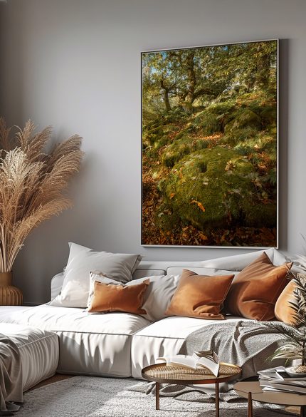 Padley Gorge Millstone - Peak District England