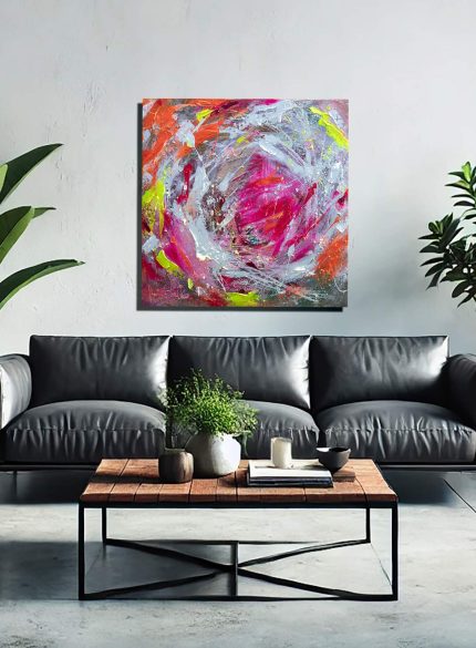 Children’s World – Bold Abstract Colourful Painting