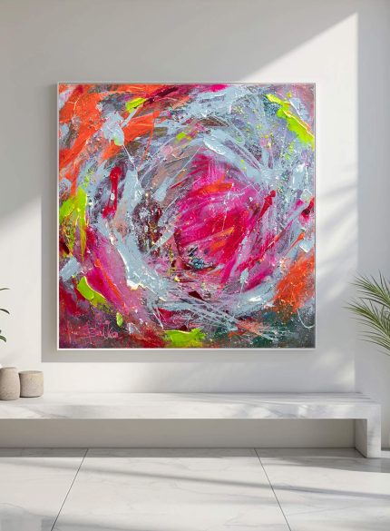 Children’s World – Bold Abstract Colourful Painting