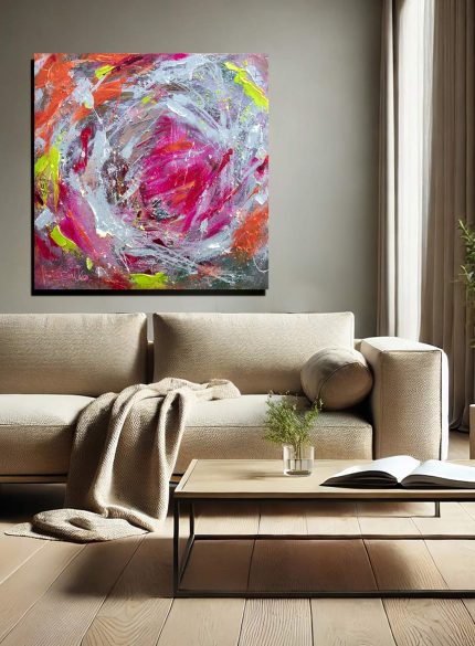 Children’s World – Bold Abstract Colourful Painting