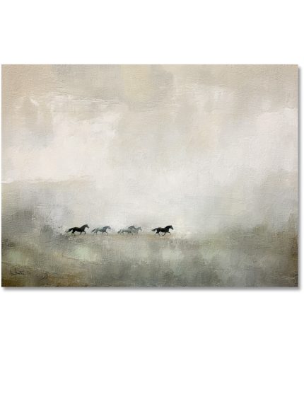 Horse Painting on Canvas – Large Original Equine Art