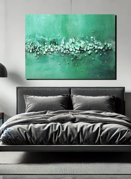 Bold 3D Abstract Sculpture Painting | Textured Canvas Art