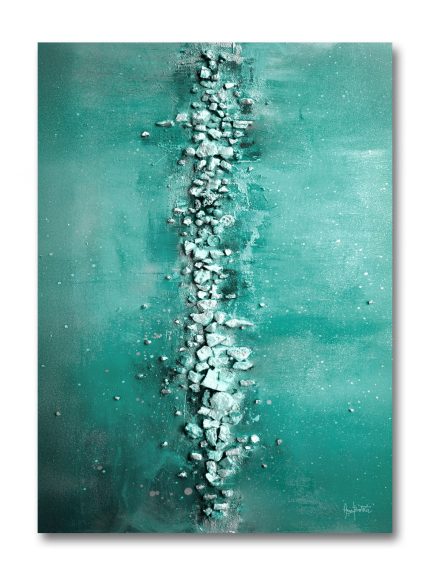 Bold 3D Abstract Sculpture Painting | Textured Canvas Art
