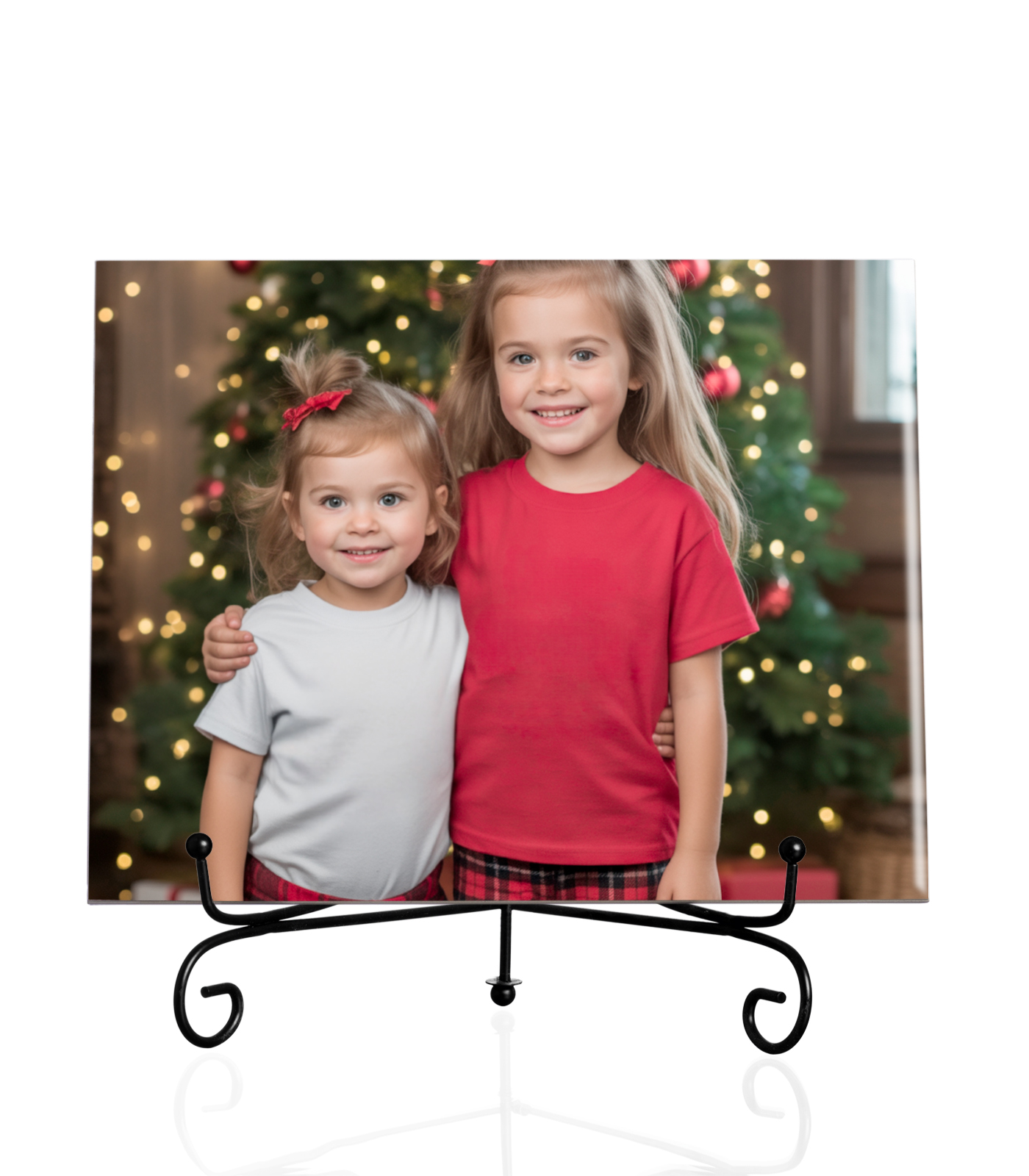 Personalised Ceramic Photo Tile – Luxury Gift in Elegant Black Presentation Box + Metal Stand & Certificate - Image 4