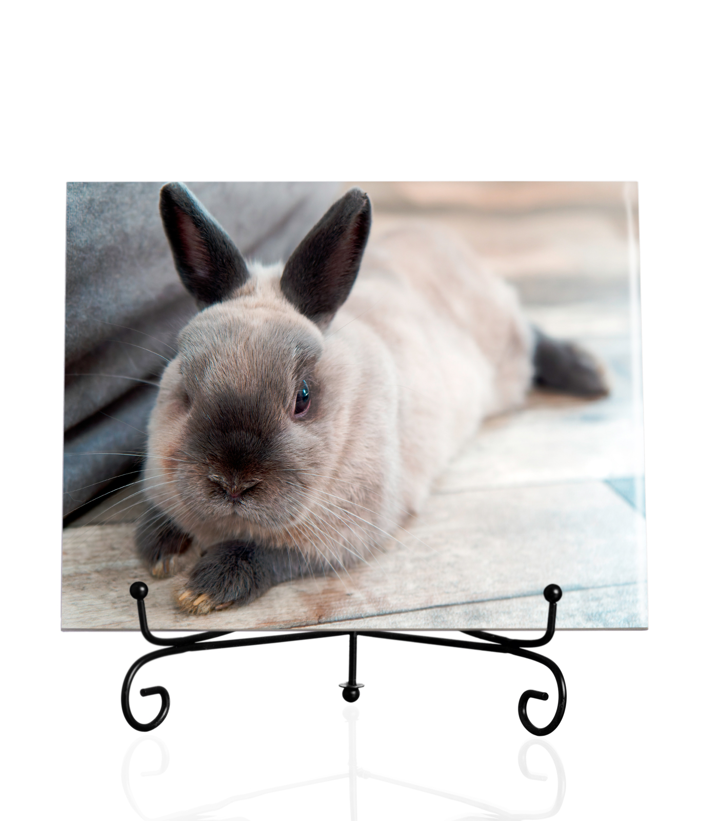 Personalised Ceramic Photo Tile – Luxury Gift in Elegant Black Presentation Box + Metal Stand & Certificate - Image 7